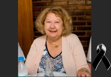 Com profundo pesar registramos o falecimento da Sra.VERA WIENKE