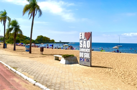 Último final de semana do verão faz dia de sol e calor em São Lourenço do Sul