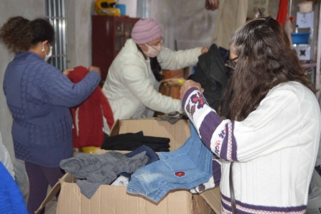 Mais dois quilombos recebem doações de agasalhos 