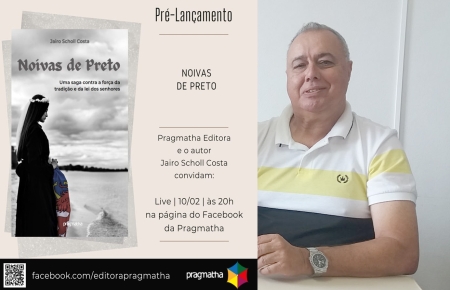 Pré Lançamento do Livro "Noivas de Preto" do escritor lourenciano Jairo Scholl Costa
