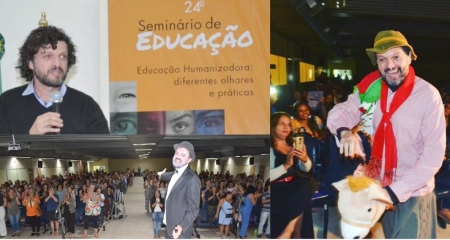 Espetáculo teatral acontece nesta quarta e quinta-feira para professores da rede municipal de Ensino