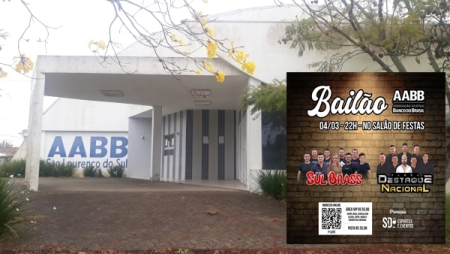 Salão de Festas da AABB reabre neste sábado com bailão
